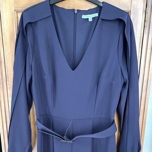 ANTONIO MELANI WIDE LEG‎ JUMPSUIT NAVY BLUE
SZ 8 NWT